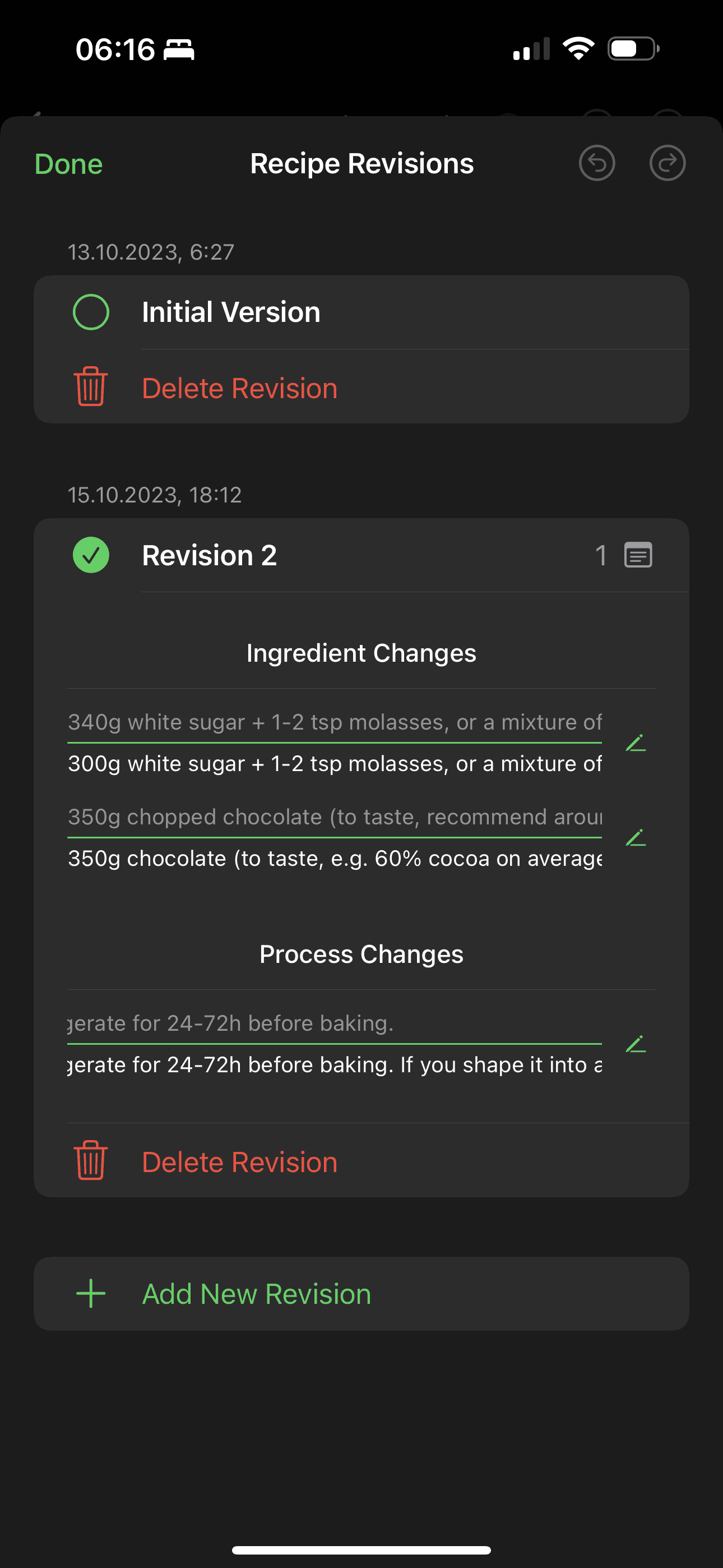 revision diffing screenshot