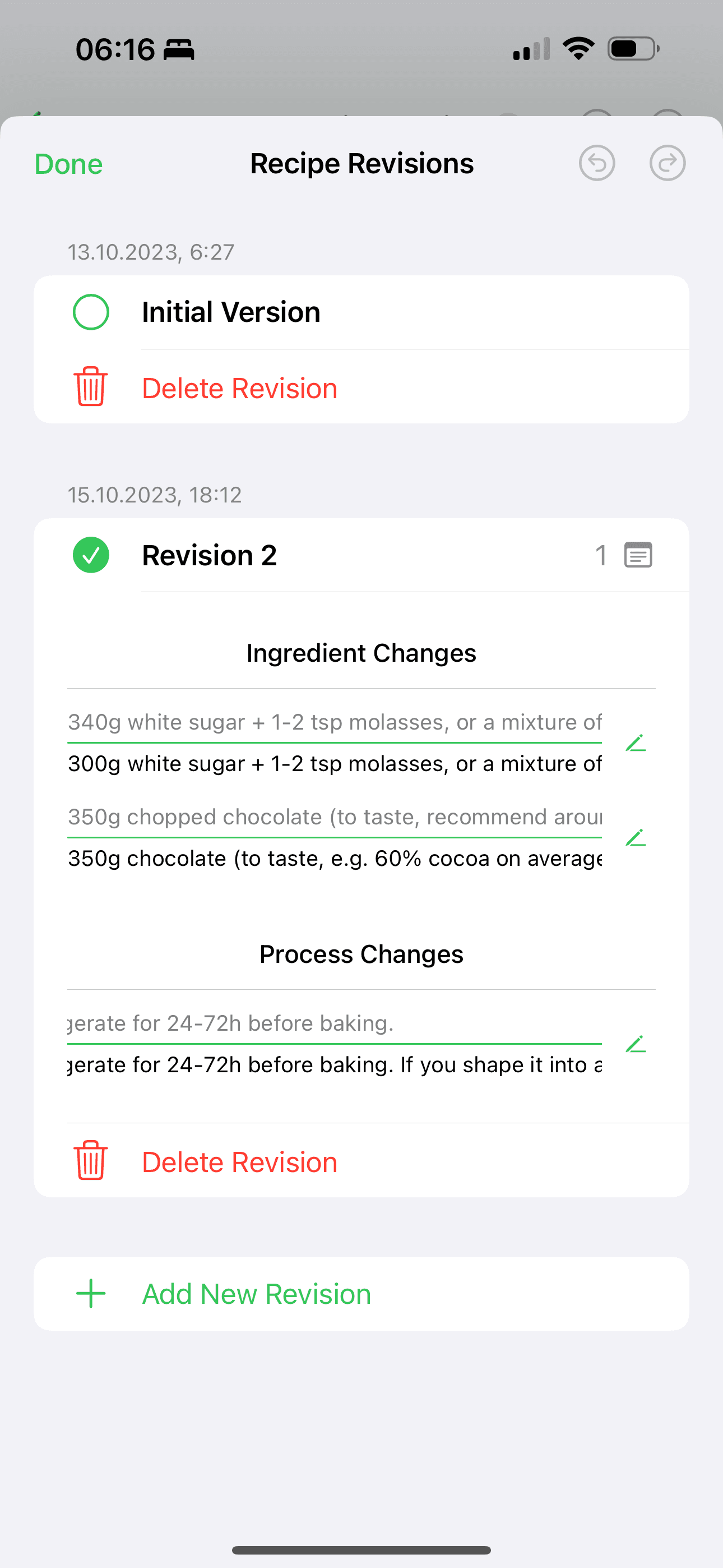 revision diffing screenshot
