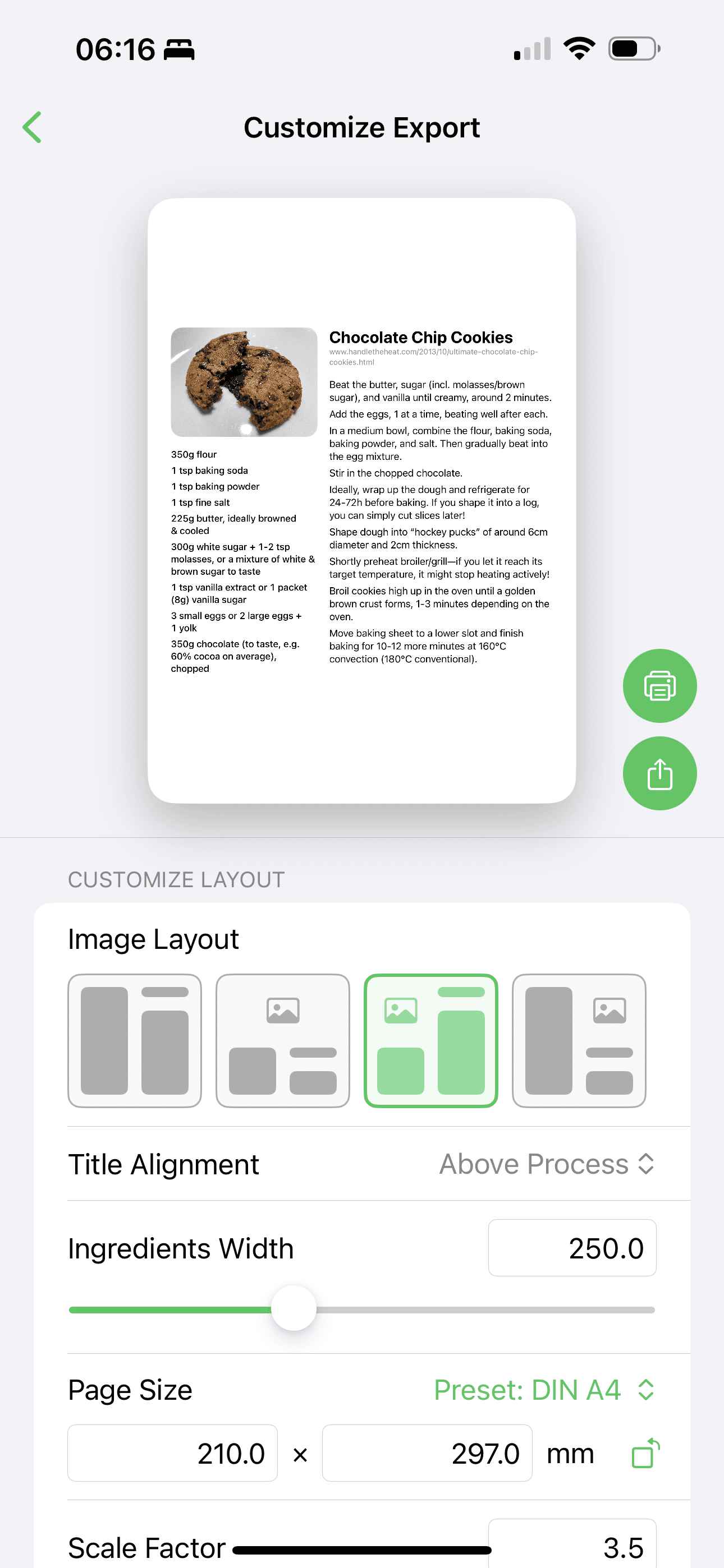 pdf export/print screenshot
