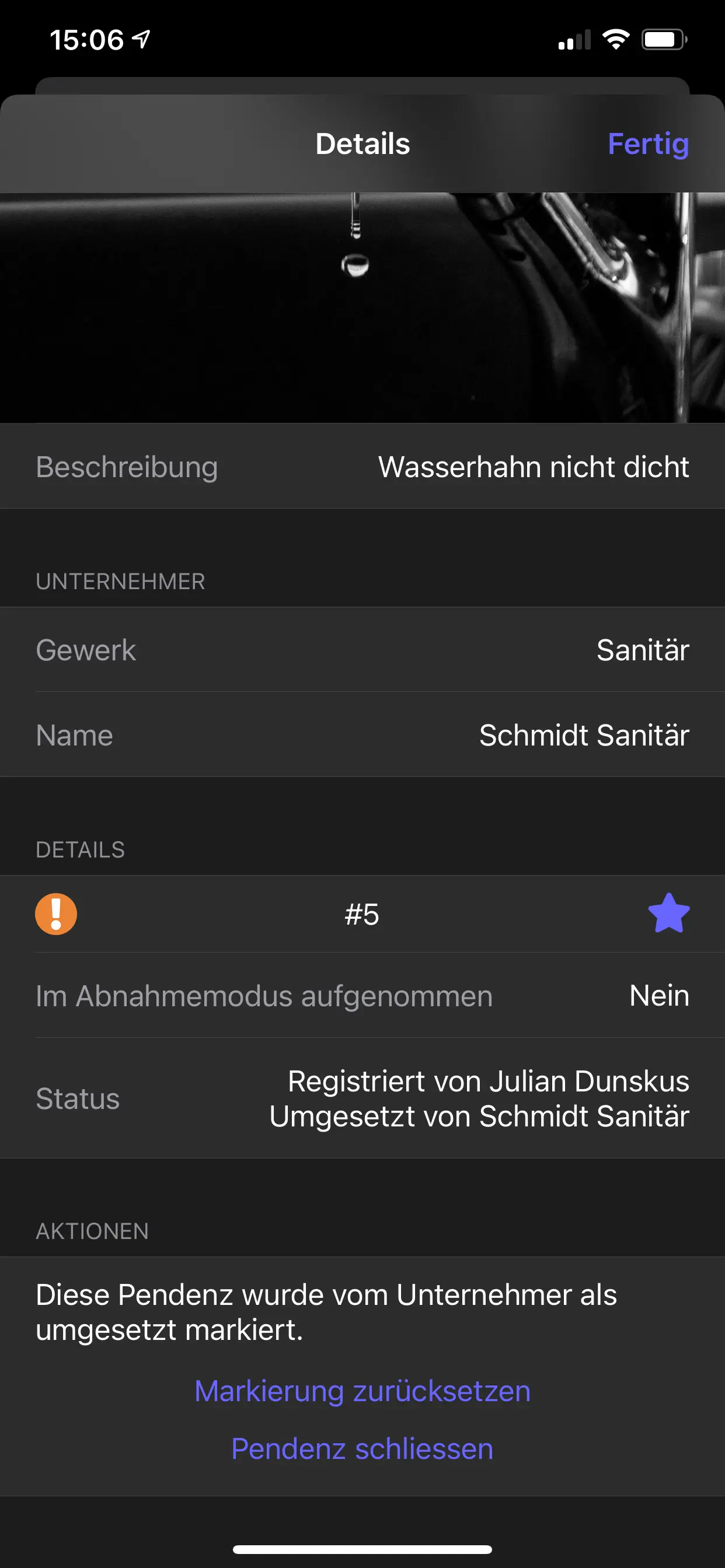 details of a single issue
