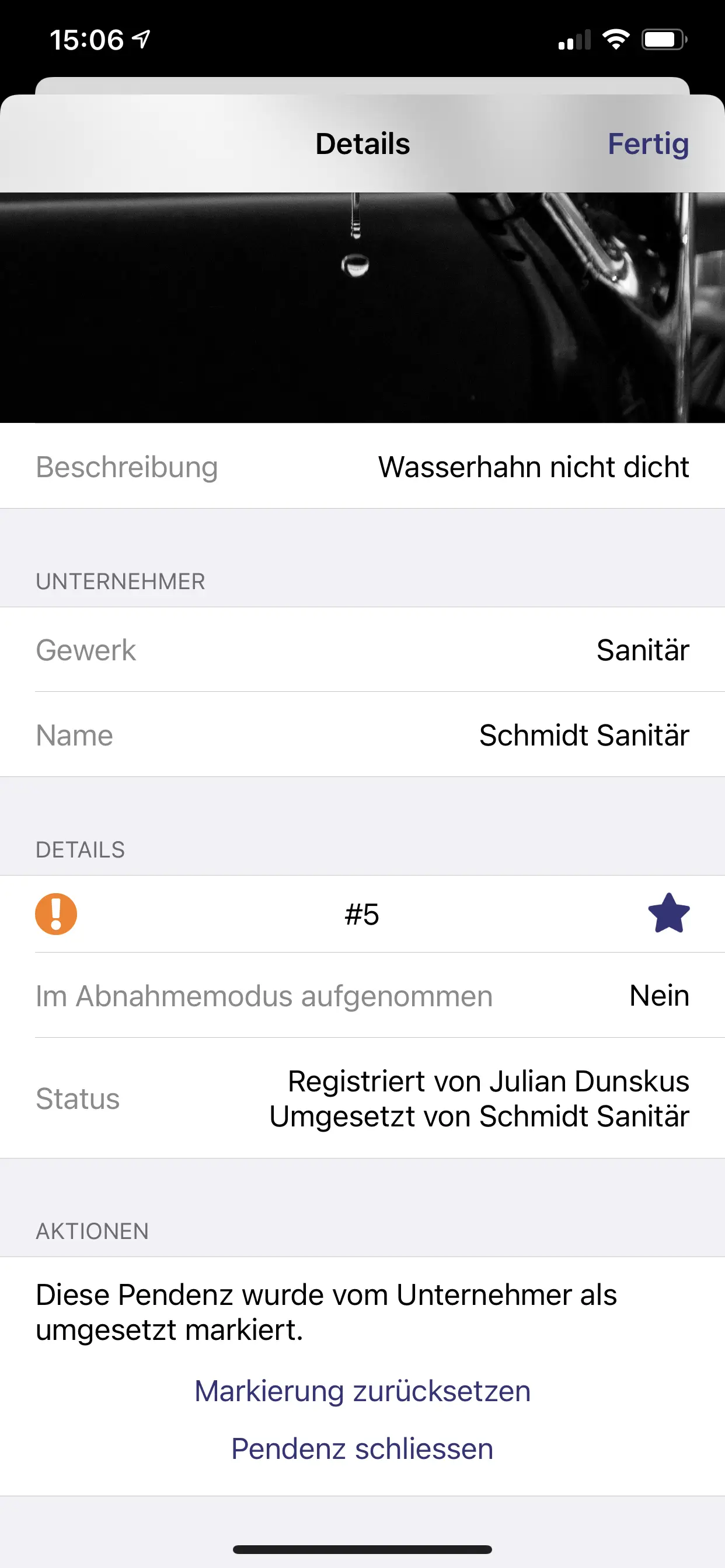 details of a single issue